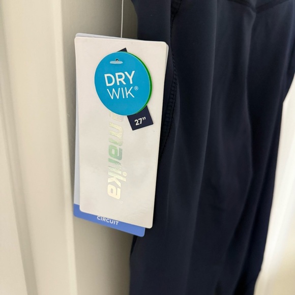 2/$25 NWT Marika Jade Navy Yoga Leggings xl - Picture 3 of 4